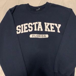 Siesta Key Florida Crewneck. SIZE adult small